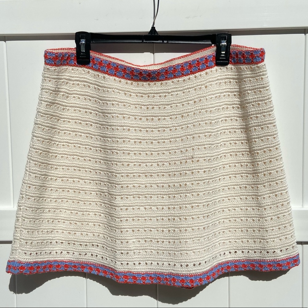 Lou & Grey Crochet Mini Skirt